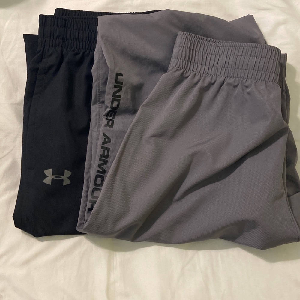 Under Armour Men’s Jogger 1 pair Pants Loose Size Large 1 NWOT Black Heat Gear - Picture 5 of 8